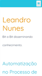 Mobile Screenshot of leandronunes.com