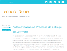 Tablet Screenshot of leandronunes.com
